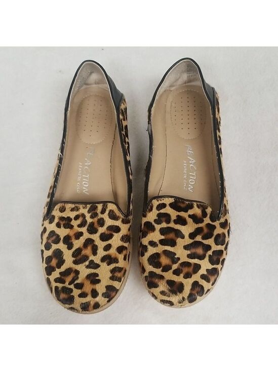 Kenneth Cole Reaction Shoes - REACTION KENNETH COLE LEOPARD PRINT SLIP ON SHOES
